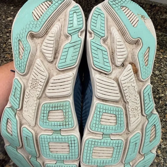 Hoka Men's Blue Running Shoes Bondi 7 size 10 - Picture 7 of 11